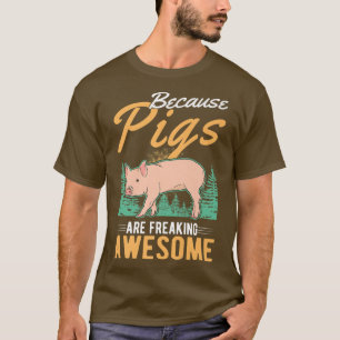 Camiseta Porque Os Suínos Estão A Fazer Um Pig Premium Incr