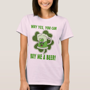 Camiseta Porque sim, você pode me comprar uma cerveja