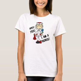Camiseta Porque sou enfermeira?