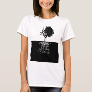 Camiseta Porque suas sementes crescem da mesma maneira