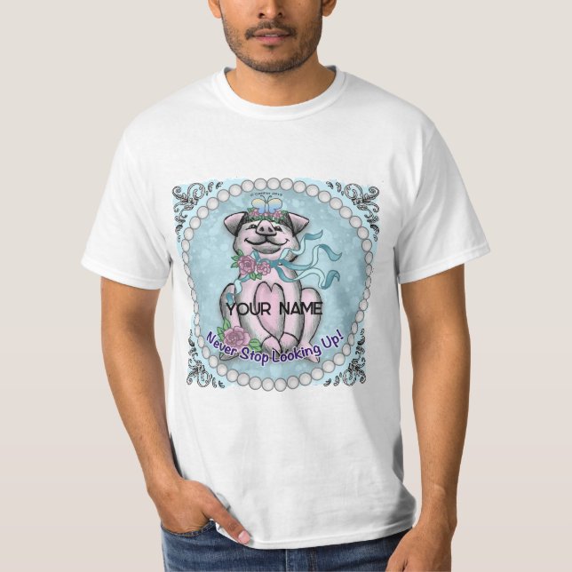 Camiseta Porquinha Bonita   (Frente)