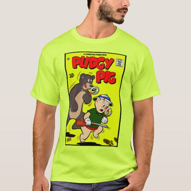 Camiseta porquinha clássica de 1940 (Frente)