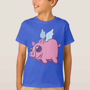Camiseta Porquinha Voadora Derpy Kawaii Fofinha