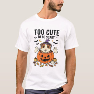 Camiseta Porquinho-da-índia de Halloween Muito Fofo Para Se