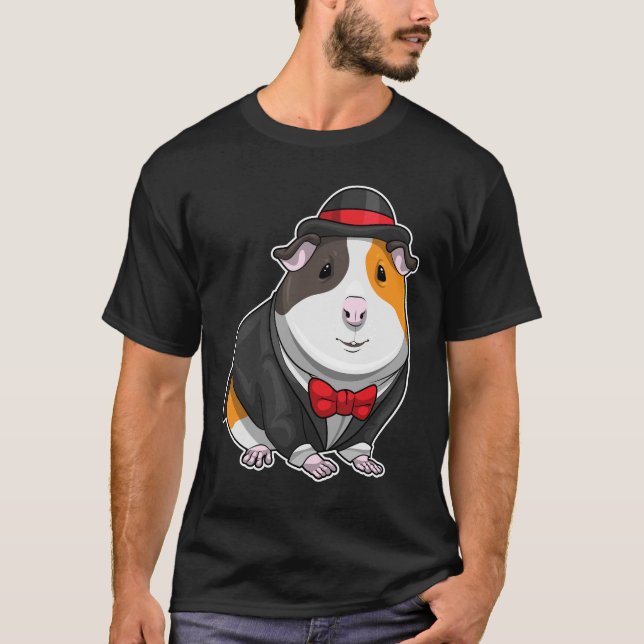 Camiseta Porquinho-da-índia Noiva Casamento (Frente)