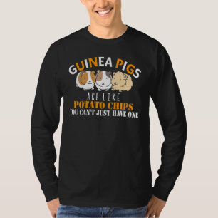 Camiseta Porquinhos-da-índia São Como Batatas Fritas Porqui