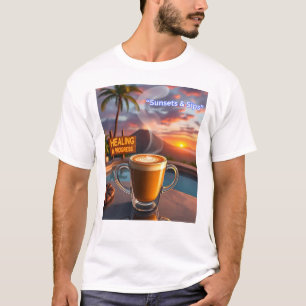 Camiseta Pôrs do sol e Sips