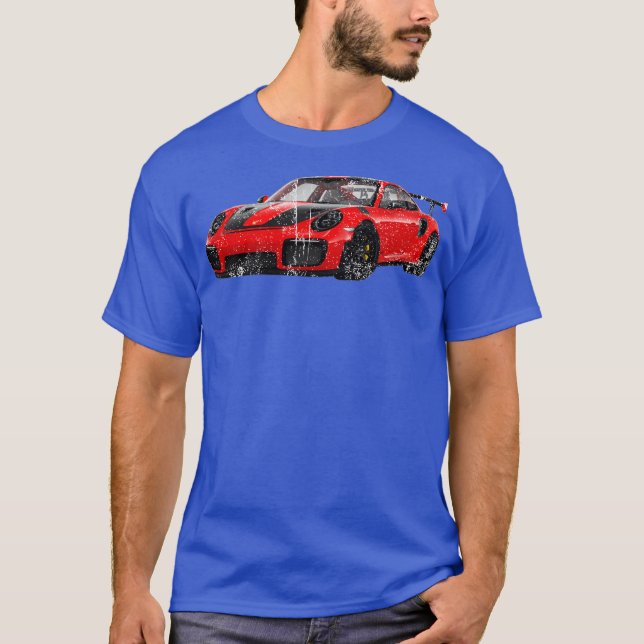 Camiseta Porsche GT2RS - T-Shirt Design (Frente)