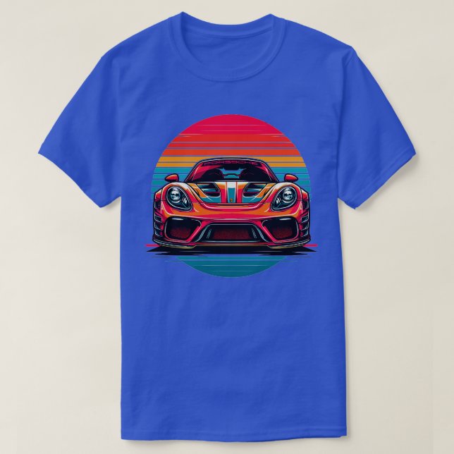 Camiseta Porsche rera 2 (Frente do Design)