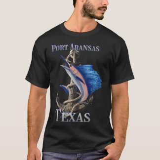 Camiseta Port ArKansas Texas Swordfish Marlin Ocean Fisheri