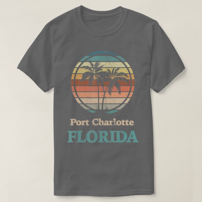 Camiseta Port Charlotte Florida (Frente do Design)