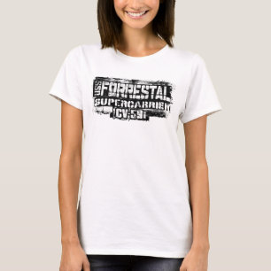 Camiseta Porta-aviões Forrestal T-Shirt