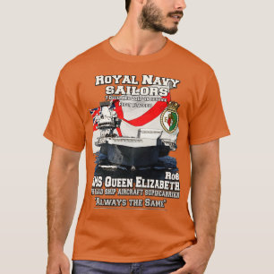 Camiseta Porta-aviões HMS Elizabeth