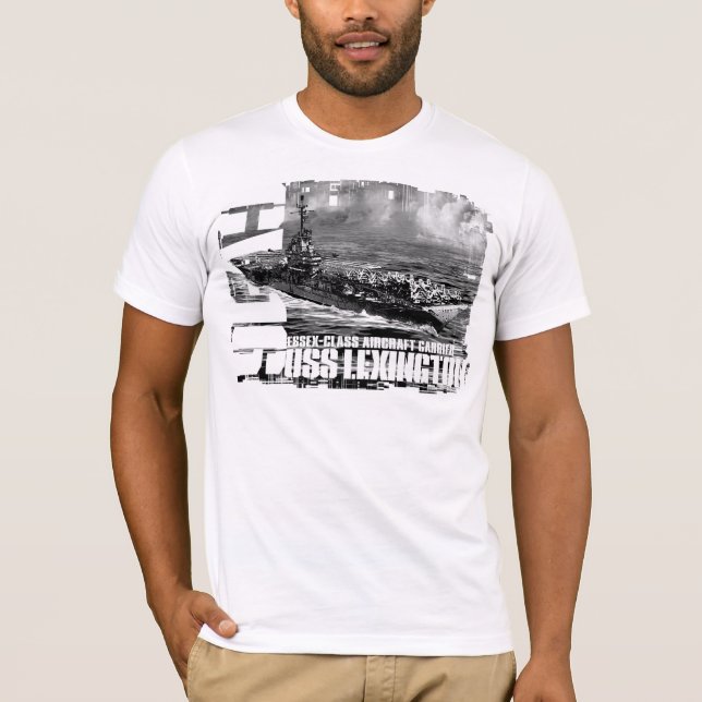 Camiseta Porta-aviões Lexington Shirt (Frente)
