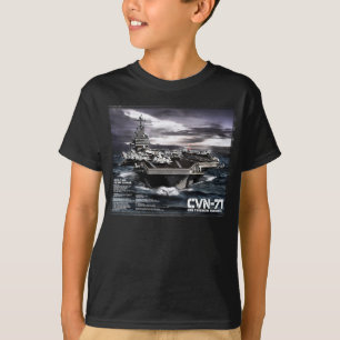 Camiseta Porta-aviões Theodore Roosevelt T-shirt