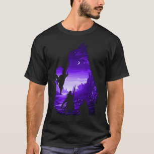 Camiseta Porta Baldurs 3 - Ilusões Negativas Shadowheart