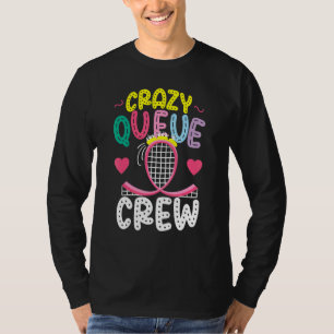 Camiseta Porta copos De Roller Para A Tripulação De Filas P