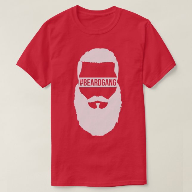 Camiseta Porta de Cheio BeardGang White Classic TSirt (Frente do Design)