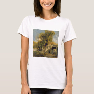 Camiseta Porta de Harnham, Salisbúria, c.1820-21 (óleo em