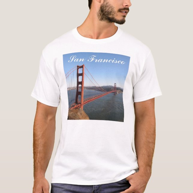 Camiseta Porta do ouro, San Francisco T Shirt (Frente)