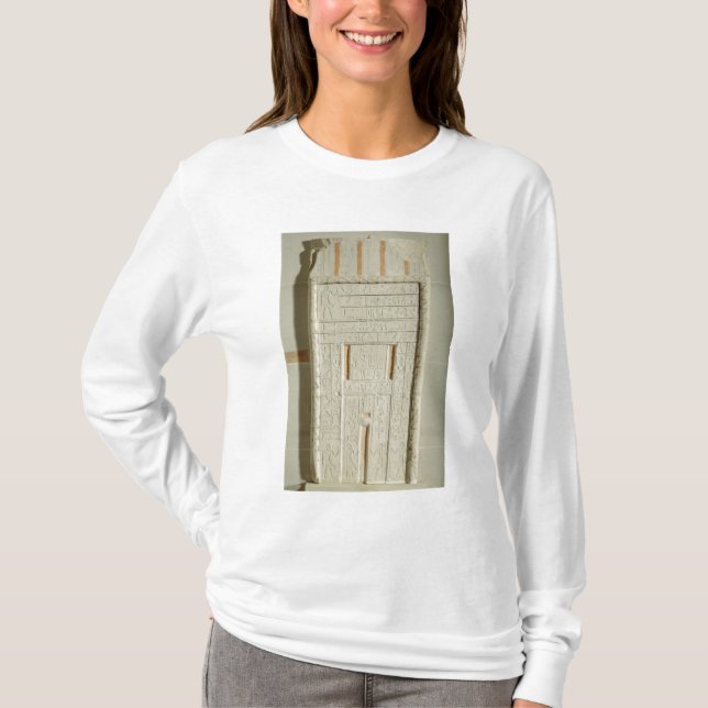 Camiseta Porta falsa de Sheshi, c.2300-2200 BC (limão (Frente)