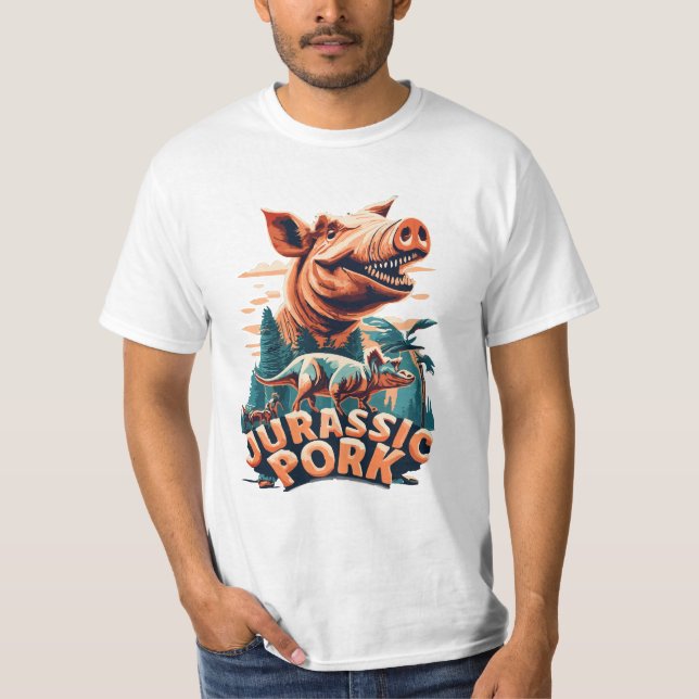 CAMISETA PORTA JURÁSICA (Frente)