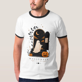 Camiseta Porta Mágica de Halloween – Noite Assustadora