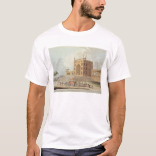 Camiseta Porta oriental do Jummah Musjid em Deli, de '