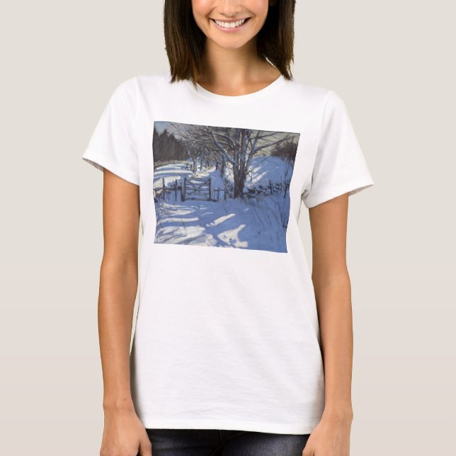 Camiseta Porta perto de Youlgreave Derbyshire (Frente)