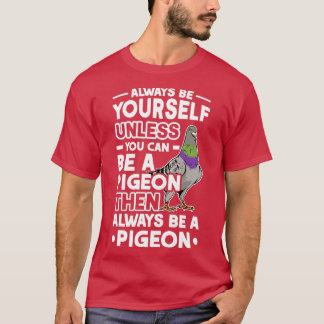 Camiseta Portador 2 do Presente Pigeon Fancier