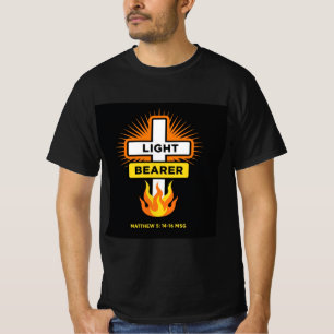 Camiseta Portador claro - Brilho para Jesus T-Shirt