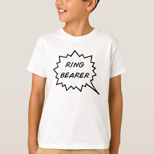 Camiseta portador de anel (Frente)