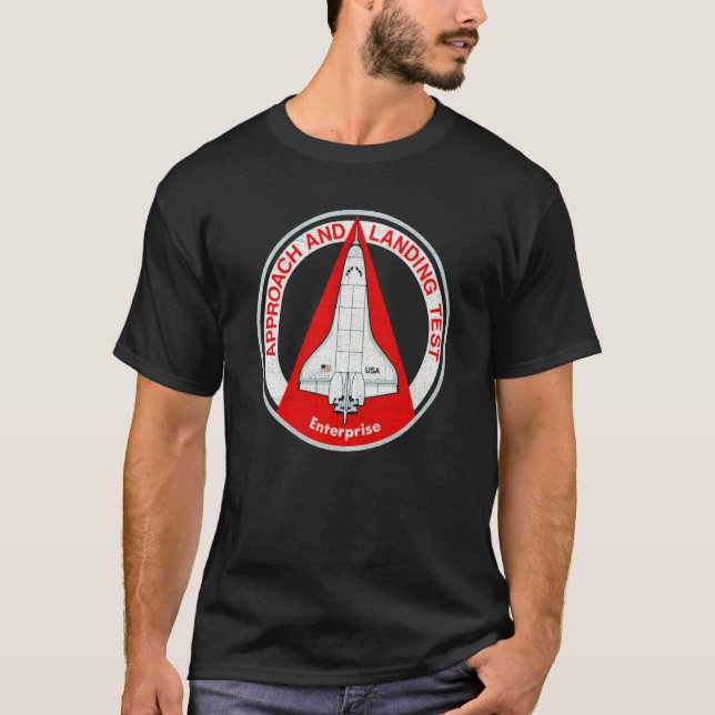 Camiseta Portador de Ônibus Espacial Enterprise OV 101 (Frente)