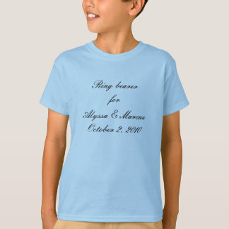 Camiseta Portador do toque para ___________