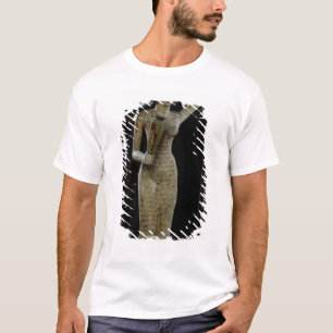 Camiseta Portador fêmea das ofertas que levam uma água