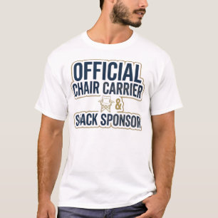 Camiseta Portador Oficial da Cadeira e Patrocinador de Lanc