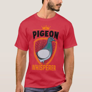Camiseta Portadora 2 do Whisperer Fancier do Pombo