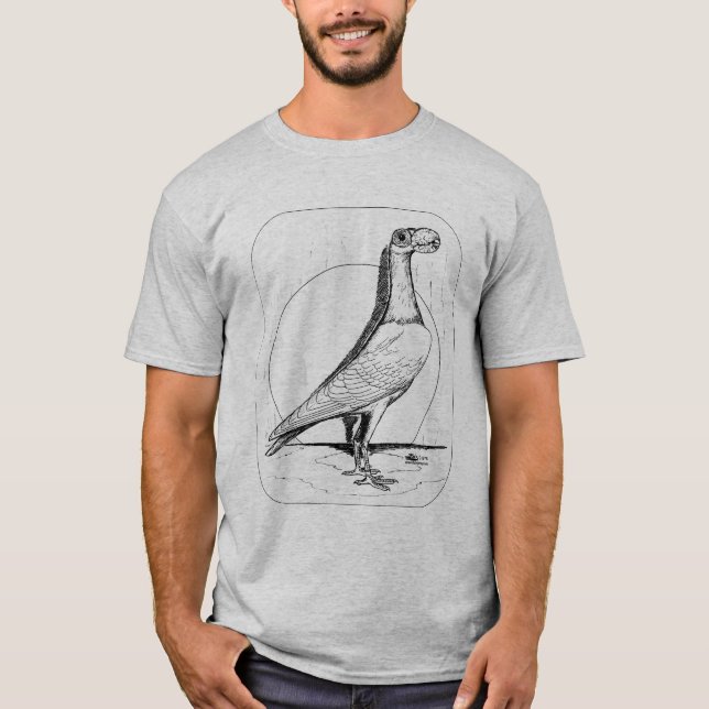 Camiseta Portadora Inglesa Pigeon 1978 (Frente)