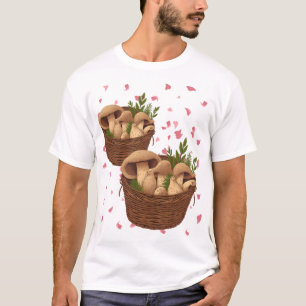 Camiseta "Portais Místicos de Cogumelos - Fantasy Basket Ar