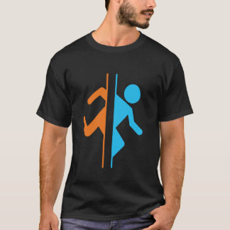 Camiseta Portal Engraçado Para Homens