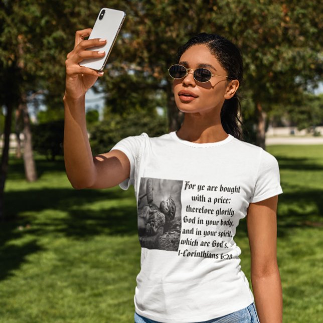 Camiseta Portanto Glorifique Deus (Criador carregado)