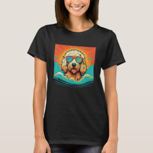 Camiseta Portão de Goldendoodle Doodle Porodle Ouro 22