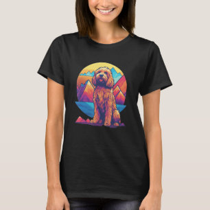 Camiseta Portão de Goldendoodle Doodle Porodle Ouro 25