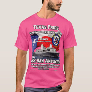 Camiseta Portão de transporte anfíbio de San Antonio LPD17