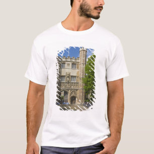 Camiseta Portão do Trinity College e fileiras de bicicletas