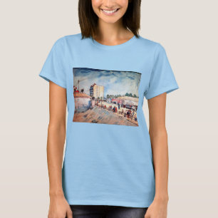 Camiseta Portão nas Muralhas de Paris por Vincent van Gogh