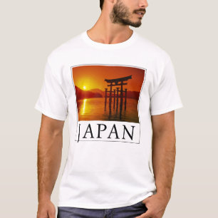 Camiseta Portão O-Torii, Santuário Itsukushima Miyajima,