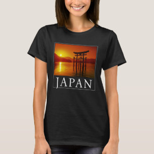Camiseta Portão O-Torii, Santuário Itsukushima Miyajima,