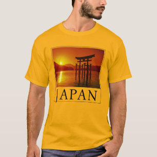 Camiseta Portão O-Torii, Santuário Itsukushima Miyajima,