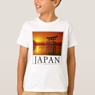Camiseta Portão O-Torii, Santuário Itsukushima Miyajima,